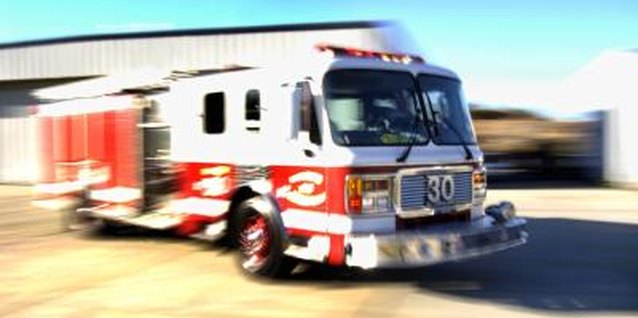 Thinkstock Images/Comstock/Getty Images Your child can examine the many little doodads on a fire truck.