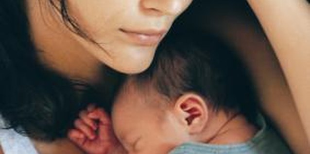 Photodisc/Photodisc/Getty Images A newborn's sleep schedule is often fractured and unpredictable at first.