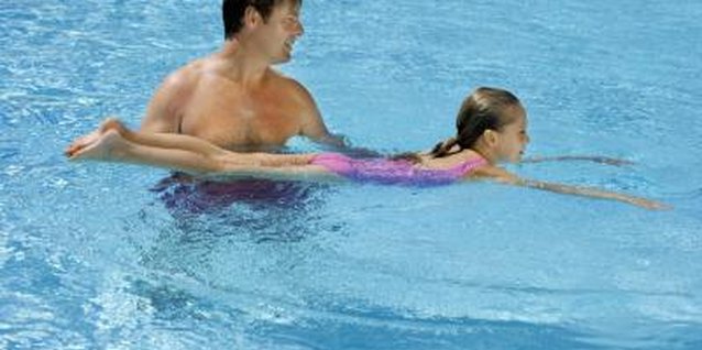 Polka Dot Images/Polka Dot/Getty Images Maybe you can talk your husband into attending swimming classes.