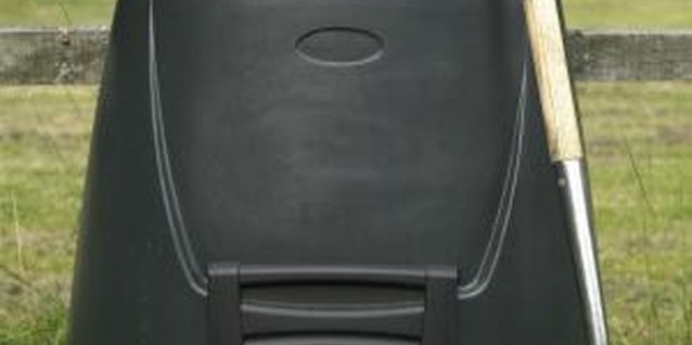 BananaStock/BananaStock/Getty Images Compost bins allow easy composting in small spaces.