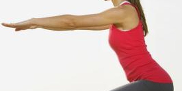 JTPhoto/Brand X Pictures/Getty Images Squats are a strength training exercise that primarily works your lower body.