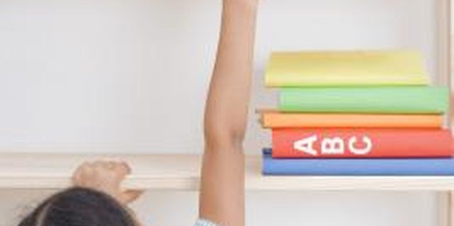 Polka Dot/Polka Dot/Getty Images Make sure children can reach items they need.
