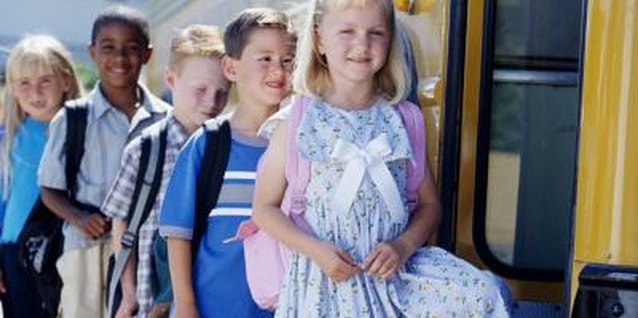 Brand X Pictures/Brand X Pictures/Getty Images Let your preschooler know how she should act on the field trip.