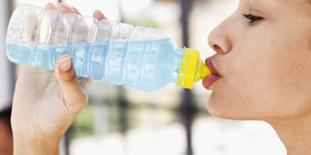 Stockbyte/Stockbyte/Getty Images Sports drinks help restore electrolyte balance.