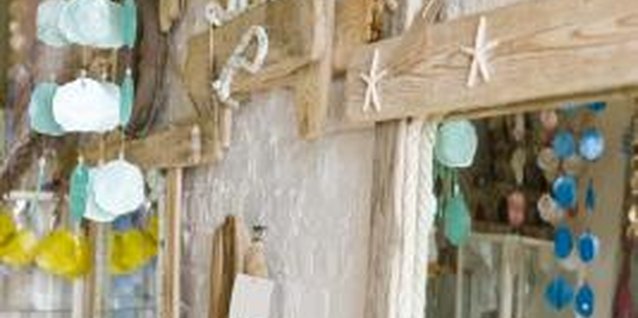 Jupiterimages/Goodshoot/Getty Images Group a driftwood collection with other natural elements for impact.