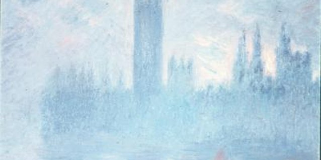 Jupiterimages/Photos.com/Getty Images Claude Monet is known for his many outdoor landscape paintings.
