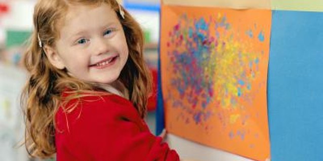 Katy McDonnell/Digital Vision/Getty Images Art develops creativity and is a vehicle for emotional expression.