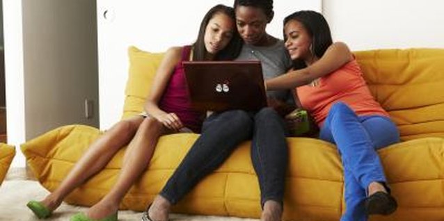 Chris Clinton/Lifesize/Getty Images Children and teens find friends on Internet social groups.