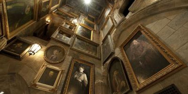 Handout/Getty Images News/Getty Images Add a Fat Lady portrait to the doorway of your child's Hogwarts bedroom.