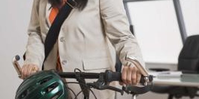 Jupiterimages/Comstock/Getty Images Commuting to work can be made a lot easier with a capable bicycle.