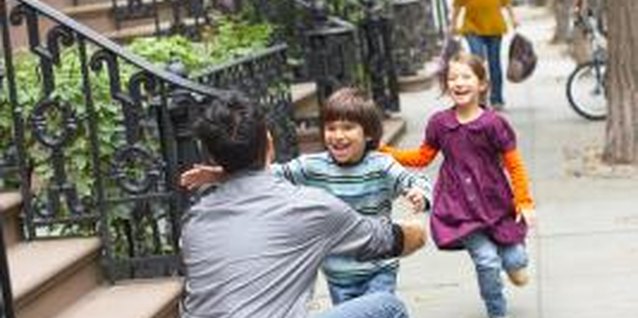 Jupiterimages/Photos.com/Getty Images Your boyfriend's kids can grow to love you.