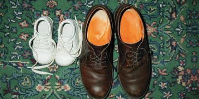 Jupiterimages/Comstock/Getty Images Whose shoes are bigger?