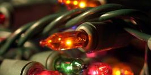 Thinkstock Images/Comstock/Getty Images Fairy lights aren't just for the holidays -- you can make your trees stand out year-round with a few strands.