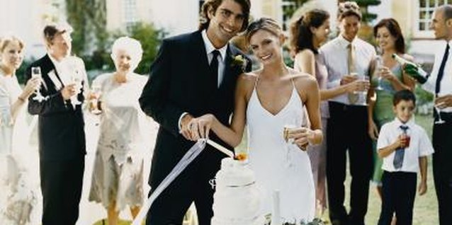 Digital Vision./Digital Vision/Getty Images The style of your wedding, time of day, location and season are all factors for wedding dress code.