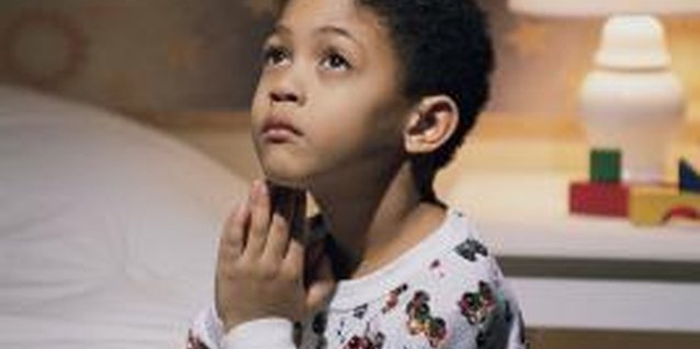 Comstock/Comstock/Getty Images Your little one wants to obey God's rules for living.