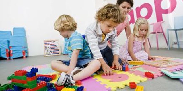 Jupiterimages/Goodshoot/Getty Images Most preschoolers are at Piaget's pre-operational stage of development.