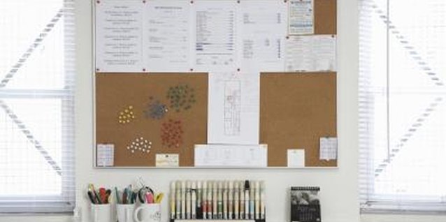 Thomas Northcut/Lifesize/Getty Images Corkboard doesn't have to be purely utilitarian.