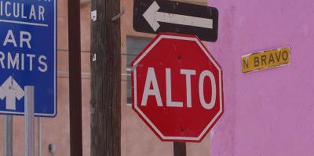 Hemera Technologies/AbleStock.com/Getty Images Once he recognizes the stop sign, he can understand it in any language.