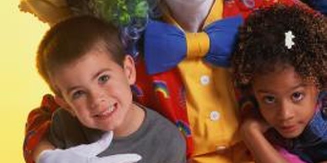 Stockbyte/Stockbyte/Getty Images Preschoolers love clowns and circus-themed activities.