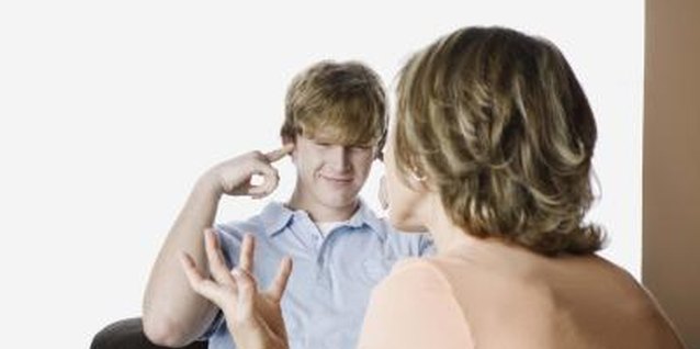 Jupiterimages/Brand X Pictures/Getty Images Listening to parents isn't a priority of many teenagers.