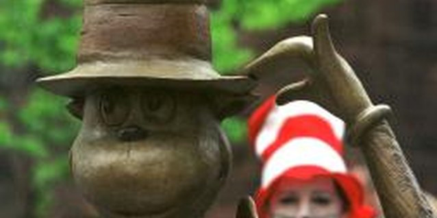 William B. Plowman/Getty Images News/Getty Images Familiar bronze characters welcome visitors to the Dr. Seuss National Memorial Sculpture Garden.