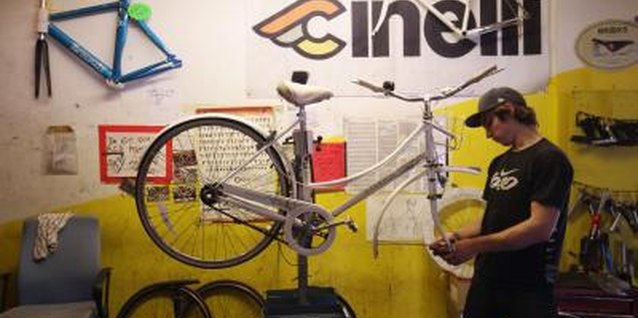 Oli Scarff/Getty Images News/Getty Images A bike shop can diagnose and solve most 10-speed chain issues.