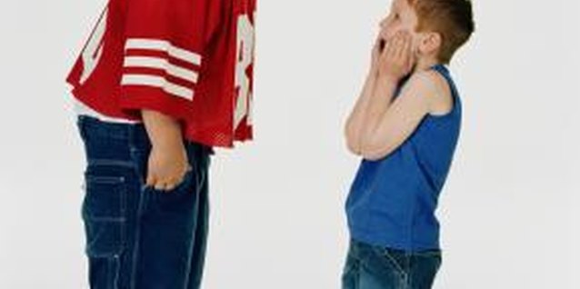 Digital Vision/Photodisc/Getty Images Harmful teasing occurs when there is an imbalance of power.
