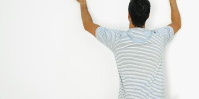 Stockbyte/Stockbyte/Getty Images Painted stripes creates style and interest in a room.