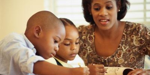 Stockbyte/Stockbyte/Getty Images Children need role models to provide guidance and good examples.