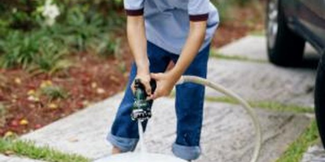 Kraig Scarbinsky/Digital Vision/Getty Images Edging plants also help absorb inadvertant runoff.