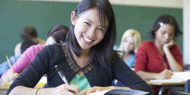 Jack Hollingsworth/Digital Vision/Getty Images Strong character can help your teen succeed.
