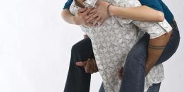 Jupiterimages/Stockbyte/Getty Images Have fun with your boyfriend to help you relax.