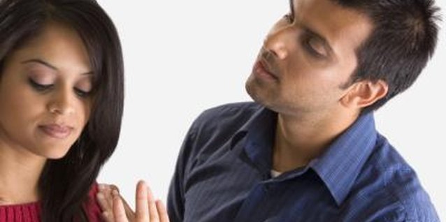 Medioimages/Photodisc/Photodisc/Getty Images If your boyfriend starts fights for the smallest of reasons, he may be afraid of marriage.