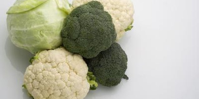 Blue Jean Images/Digital Vision/Getty Images Cauliflower belongs to the same plant family as broccoli and cabbage.