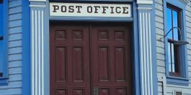 NA/AbleStock.com/Getty Images The post office is an exciting place for young children.