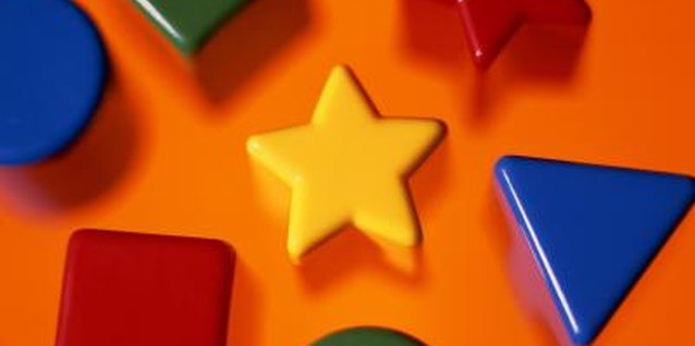 Jupiterimages/Creatas/Getty Images Preschoolers can learn about shapes using everyday objects.