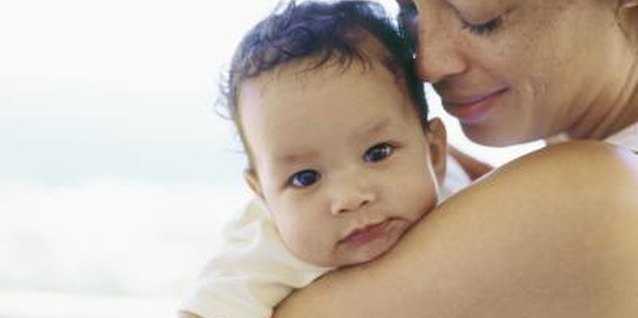 George Doyle/Stockbyte/Getty Images Showing your baby affection helps him feel safe and secure.