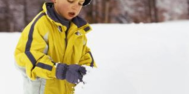 Creatas Images/Creatas/Getty Images Preschoolers love a chance to play in the snow.