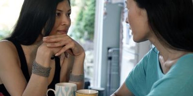 Andrew Hobbs/Lifesize/Getty Images Listening to your sister can help her to gain new perspective on her situation.