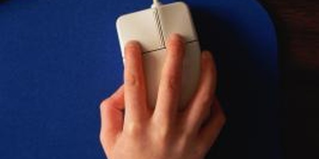 Stockbyte/Stockbyte/Getty Images With practice, a preschooler can become a whiz with a mouse.