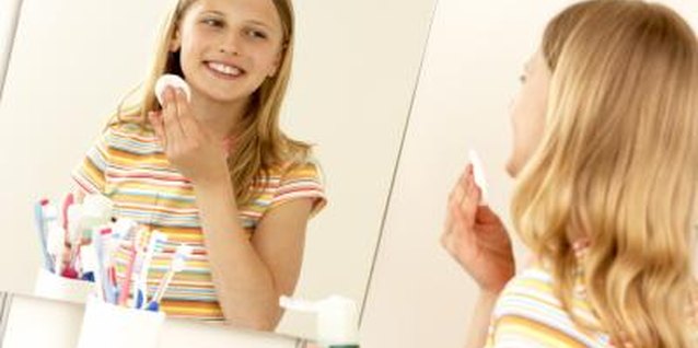 BananaStock/BananaStock/Getty Images Acne is one problem proper hygiene can help address.