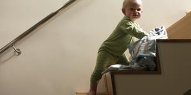 Ryan McVay/Lifesize/Getty Images Long before your child is a toddler, you'll want to make your stairways safe.