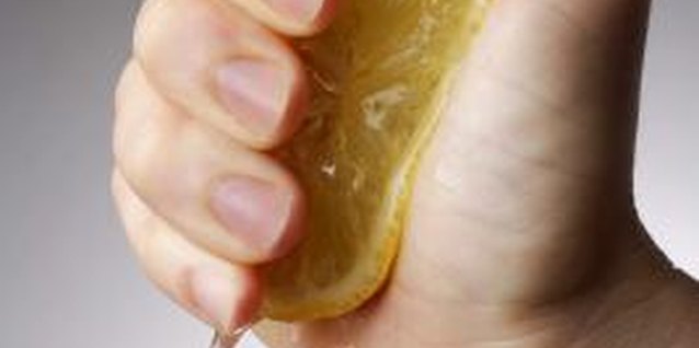 Jupiterimages/Goodshoot/Getty Images Lemons release more juice if they're slightly warmed first.