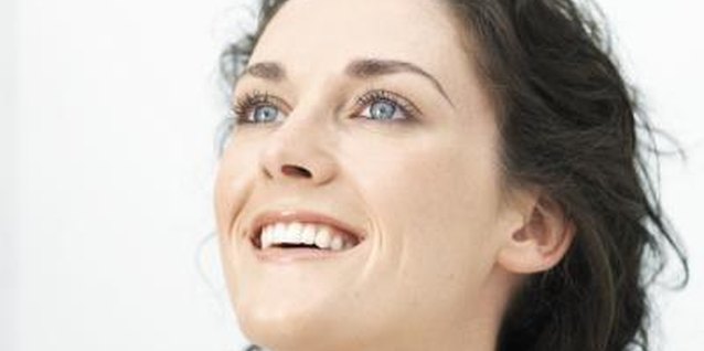 Stockbyte/Stockbyte/Getty Images Lighten your facial hair at home without harming your delicate skin.