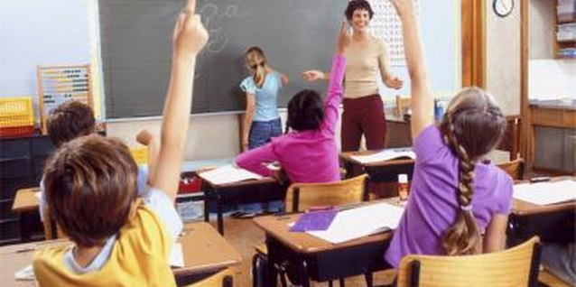 Pixland/Pixland/Getty Images Create icebreakers for your child's school group.