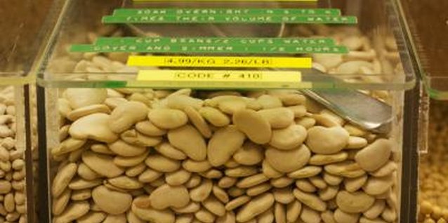 Jupiterimages/Photos.com/Getty Images Lima beans are native to Central America.