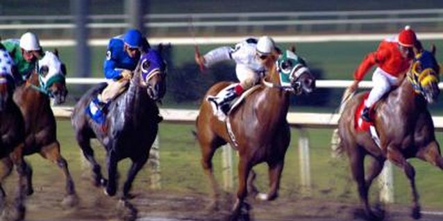 Jupiterimages/Photos.com/Getty Images Introduce your child to the world of horse racing with fun crafts.
