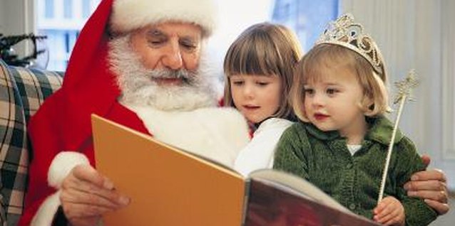 Digital Vision./Digital Vision/Getty Images Santa can give each child a gift to make Christmas time special.