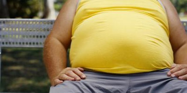 George Doyle/Stockbyte/Getty Images Obesity can be the end result of consuming too many calories.
