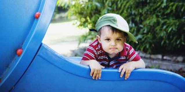 Jupiterimages/Brand X Pictures/Getty Images Before you let your little one loose on play equipment, make sure it is safe.